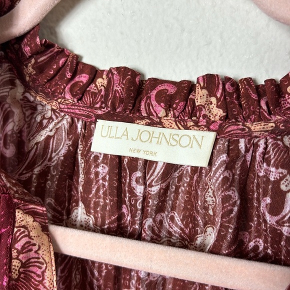 Ulla Johnson Lilli Top in Amaranthus size 4 - Picture 8 of 16